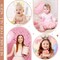 12PCS Mini Silver Crown Cake Toppers – Princess & Baby Shower Decorations, 1.26"x1.26"